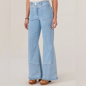 NEW Democracy Light Blue Flare & Wide Leg Jeans! AB Solutions